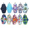 10Pieces 10Inch Reusable Washable Menstraul Pads Sanitary Pads