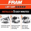 FRAM Extra Guard Engine Air Filter Replacement, Easy Install w/Advanced Engine Protection and Optimal Performance, CA12050 for Select Honda Vehicles