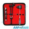 AAProTools New School Starter Pack Kit Tuning Fork C 128, Reflex Hammer, Pen Light, Carrying Case
