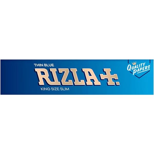 Rizla King Size Slim Blue Pack Of 30 Booklets