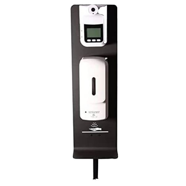 Automatic Hand Sanitizer Dispenser With Adjustable Stand & Touchless Thermometer