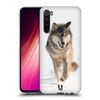 Head Case Designs Grey Wolf Running Wildlife Soft Gel Case Compatible for Xiaomi Redmi Note 8T