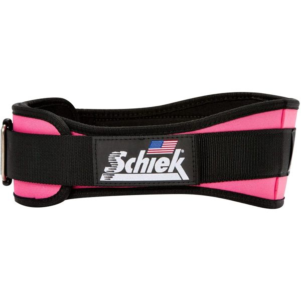 Schiek Sports Model 2004 Nylon 4 3/4" Weight Lifting Belt - Medium - Pink