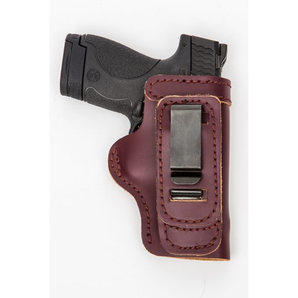 SPRINGFIELD XDM PRO CARRY CONCEALED CARRY LEATHER HOLSTER LT RH MAHOGANY