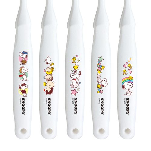 Ebisu Snoopy Kids Toothbrush 2-6 Years Old 3 Pack 2 Pack