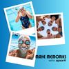Sporti Antifog Plus Mirrored Goggle - Silver Mirror Smoke Lens/Black Frame