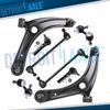 Front Lower Control Arms Outer Tie Rods Sway Bars for 2007-2009 Compass Patriot