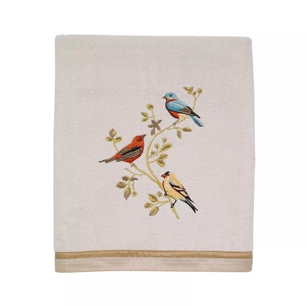 Avanti Linens - Bath Towel, Soft & Absorbent Cotton (Gilded Birds Collection)