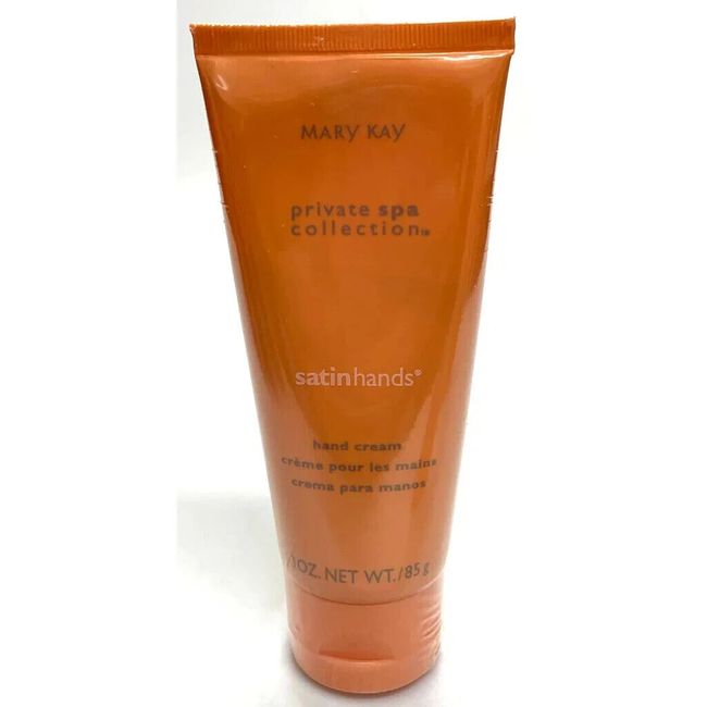 NEW Sealed Mary Kay Satin Hands Hand Cream 3 oz