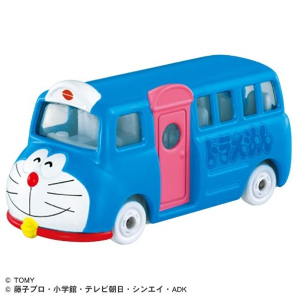 Dream Tomica No. 158 Doraemon Wrapping Bus Toy for Children, Boys, Miniature Car, Car, Age 3