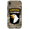 iPhone XR 101st Airborne Division Patch - Multicam Camo Camo Smartphone Case