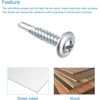 Modified Truss Head #8 x 3/4 Self-Drilling K-Lath Tek Screws (500) 