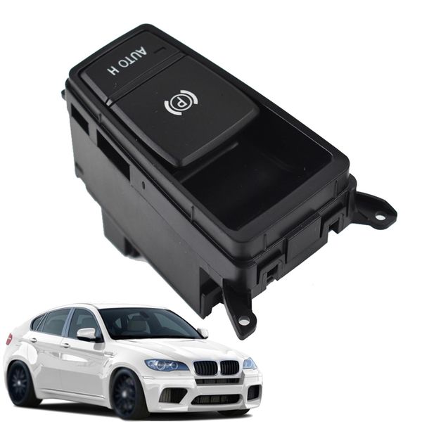 TJHSM Centre Console Front Parking Brake Control Switch Black Plastic Replacement for X5 2007-2013