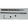 10Kits Replacement Split Eye Insertion & Sprial Needle for Tire Plug Reamer Tool