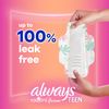 Always Totally Teen Radiant Infinity Pads 28 Count