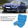 10Pcs Wheel Locking Lug Nut Key Set Wheel Nut Extractor Installation Anti‑Theft Wheel Nut Socket Kit for Car