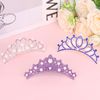 GAFATORY 3Pcs Pink Blue Purple Headbands Set