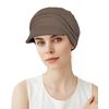 Alnorm Super Soft Breathable Bamboo Floppy Hat Oversized Baseball Cap for Women, brown
