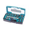 Eclipse Professional Tools ¼ Inch 25pcs Square Drive Socket Set (Metric)