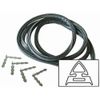 First4spares Universal 4-Sided Cooker Oven Rubber Door Seal,Black
