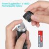 LED Tactical Flashlight IPX8 Waterproof Tourch Light with Rechargeable Batteries