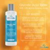 Glycolic Acid Toner - Professional Exfoliating Anti-Aging Toning Solution for Face with 10% AHA, Witch Hazel, Hydrolyzed Rice Protein and Pomegranate & Ginkgo Biloba Extracts - 1 Bottle of 6 fl oz