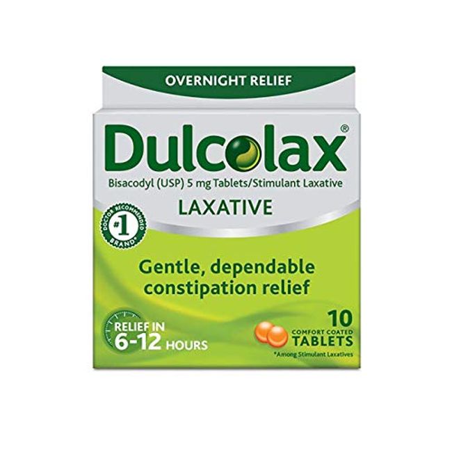 Dulcolax Laxative Suppositories Comfort Shaped Box of 4