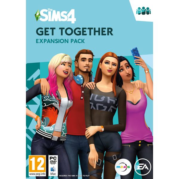 The Sims 4 Get Together (EP2) PCWin | Code In A Box | Video Game | English