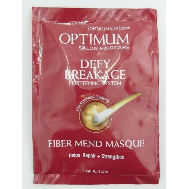 Softsheen Carson Defy Breakage Fortifying System Fiber Mend Masque *Twin Pack*