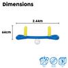 Bestway 244 x 64 cm Volleyball Set