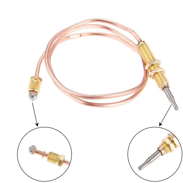 2pcs  Propane Heater Thermocouple Sensor For Gas Frirepit Fireplace Stove Grill