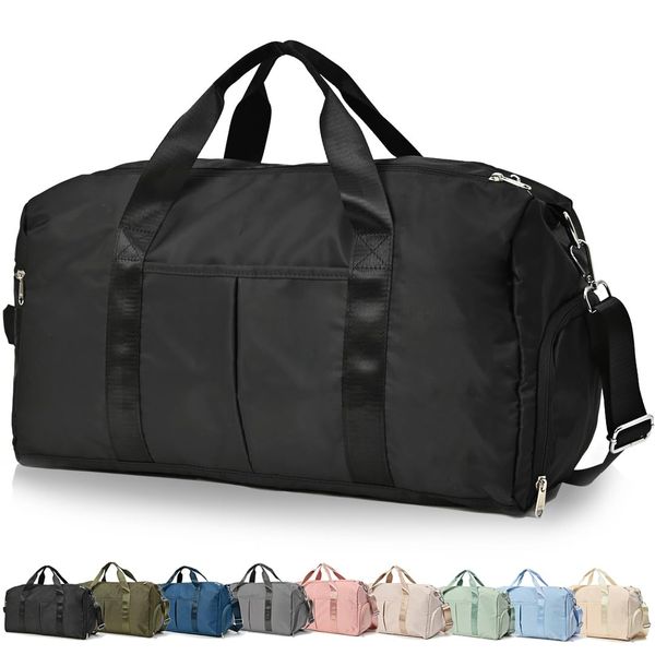 Boston Bag, Travel Bag, Sports Bag, Carry On Bag, Black