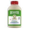 Beaver Hot Cream Horseradish, 12 Ounce Squeeze Bottle