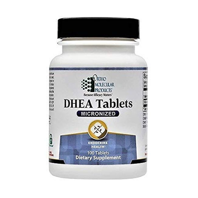 Ortho Molecular DHEA Tablets (Micronized) 5mg - 100 Tablets
