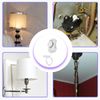 Acmerota Bathroom Pull Cord Light Switch 2Amp Side Action Cord Mini Cord Light Pull ON/Off Cord String Pull for Ceiling Light (M200)