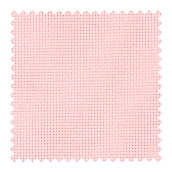 Zweigart 14 Count Aida Blush - 19x21