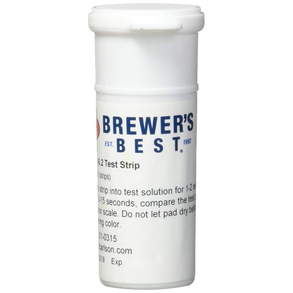 Beer Making pH Test Strips, 4.6-6.2 Range