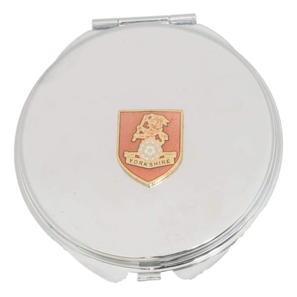 Yorkshire Regiment Compact Mirror Handbag Gift With Free Engraving ME47