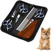 COTEN Pet Trimming Set with Case, Comb Shears, Curve Scissors, Comb, Beginners, Easy to Grip, Sharp Sharp