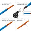 Reaction Tackle Wacky Rig O-Rings-125 Crawfish Orange