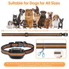 2PCS Electric GPS Tracker Dog Fence Pet Containment System Rechargeable Collars