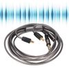 A2DC jack earphone cable, headphone upgrade cable with microphone such as ATH CKS1100, E40, E50, E70, LS200, LS300 etc