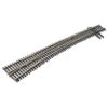 Peco HO Scale Code 83 Insulfrog Number 7 Curved Left-Hand Turnout