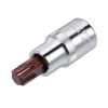 sourcing map 1/2-Inch Drive T55 Torx Bit Socket S2 Steel 55mm Length