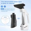 Window Vacuum, Window Vacuum Squeegee Cordless, Handheld Electric W/ Spray