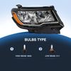 Halogen Headlight for 2017-2021 Jeep Compass  OE Style Lamp Right Passenger RH