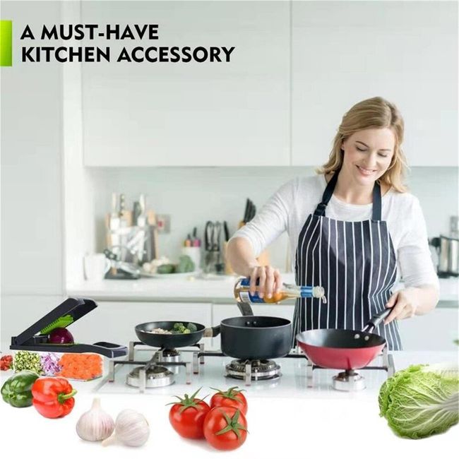 Kitchen Items Multifunctional Vegetable Slicer Shredder with