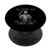 Skeleton CRNA Anesthesiologist Funny Halloween Anesthesia PopSockets Standard PopGrip