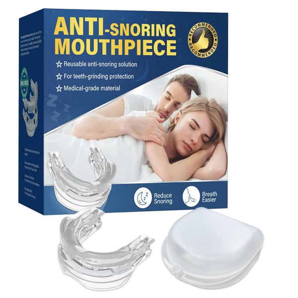 Snoring Aids for Men, Anti Snoring Devices, Anti Snore Stopper Mouth Guard to Stop Snoring for Women