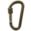 Rothco 80 mm Locking Accessory Carabineer, Coyote